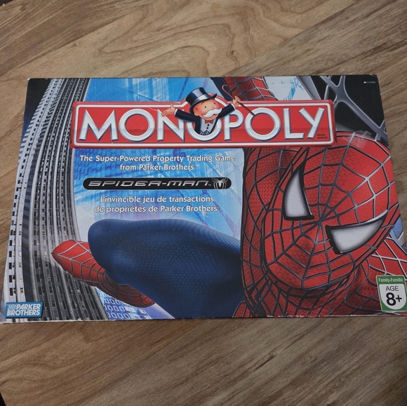 Marvel Other - Monopoly Spider-Man Edition Board Game